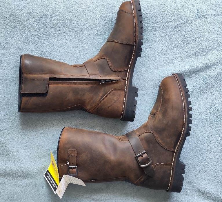 Cizme moto TCX piele naturala mărime 45 NOI