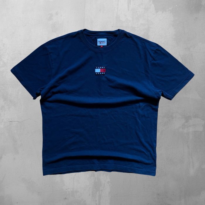 Tommy jeans мъжка тениска с бродирано лого XL
