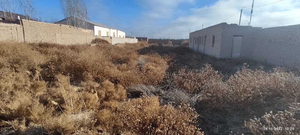 Срочно 6 соток жер орны сатылады. Времянка бар документ саз.