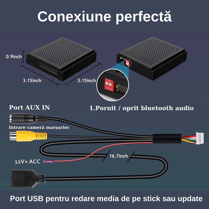 Modul wireless carplay  Android Auto Mercedes Benz A B C E CLA NTG4.5