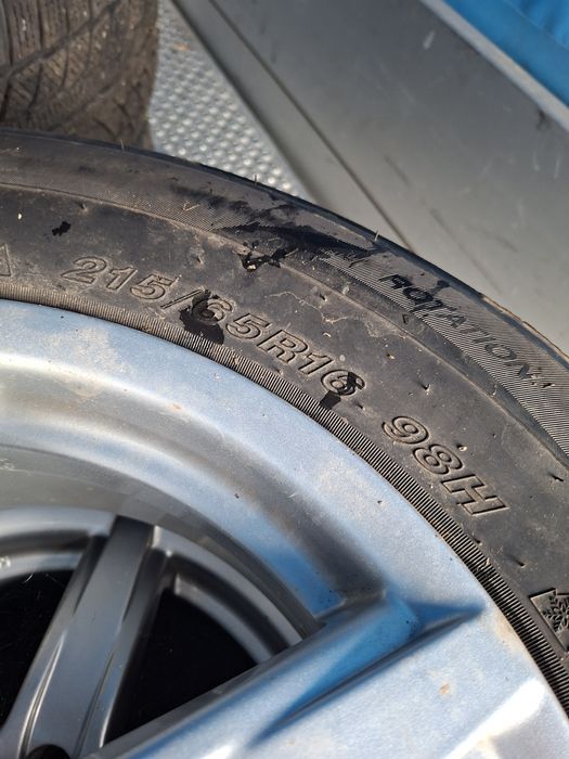 Set 4 jante cu anvelope 2015/65/16