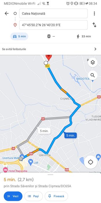 Teren intravilan, loc de casa în Cismea, Rachiti Botosani