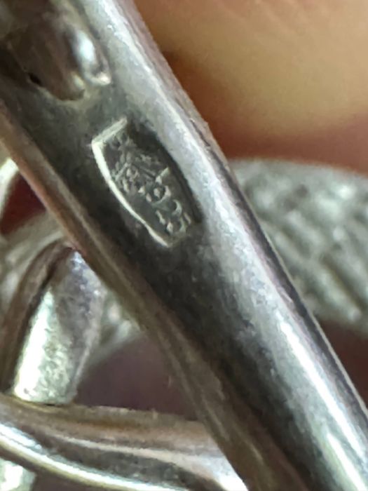 Серьги 925 проба