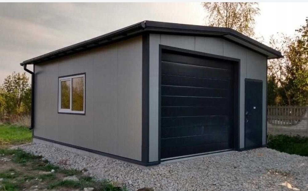 Vând garaje metalice auto