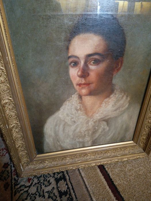 Tablou ulei vechi antic