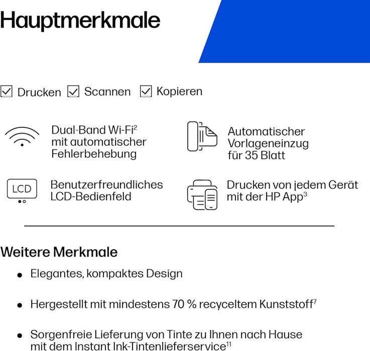 Мултифункционално устройство HP DeskJet 4320, WiFi