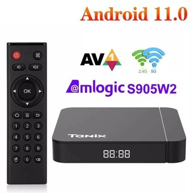 Tanix W2 Android TV Box – Smart Televizoringiz Uchun Ideal Tanlov