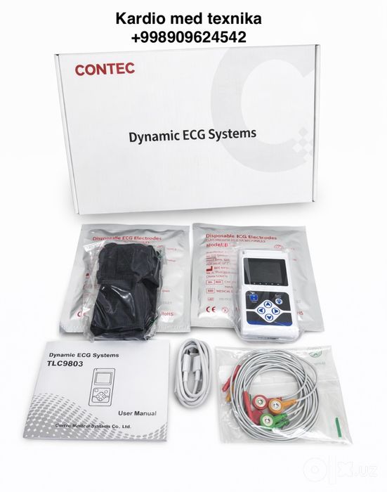 Холтер ЭКГ Contec TLC 9803 Holter monitor 3 канальная