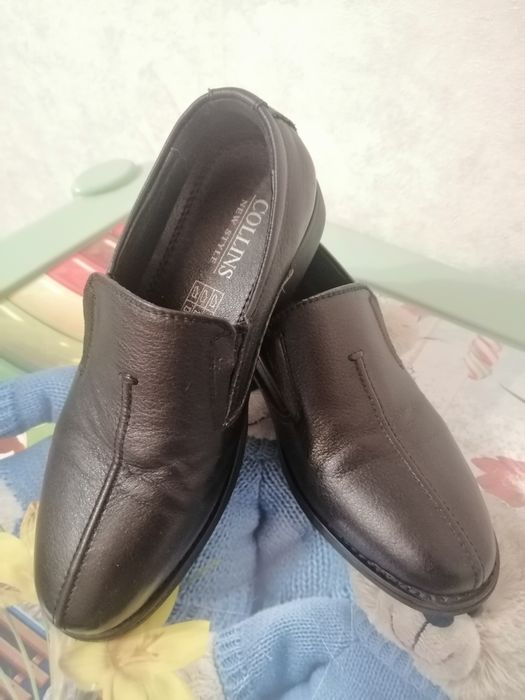 Натуральная кожа туфли для мальчика