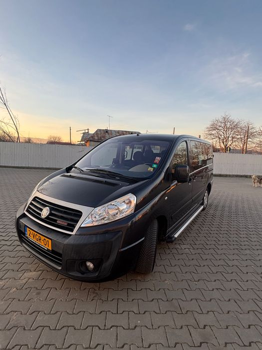 Fiat Scudo 2010 Lung, 5 Persoane, Full option, dublu cabina.