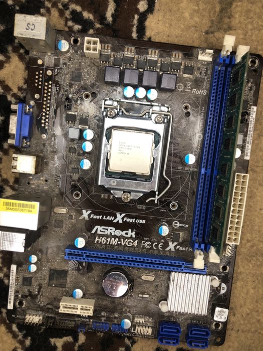 Продам материнские платы и блоки питание