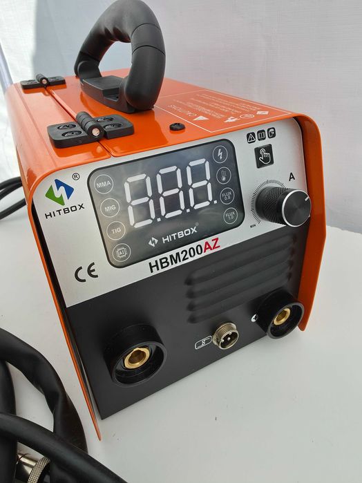 Aparat de sudura 3 in 1, HITBOX HBM200AZ, MIG, MMA, LIFT TIG