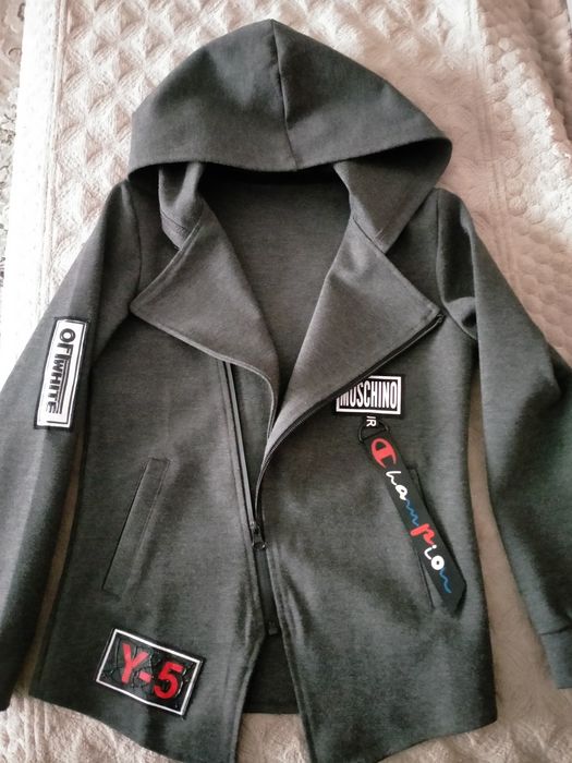 Шикарная модная кофта на замке