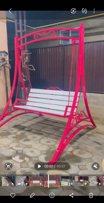 Качеля для сада .