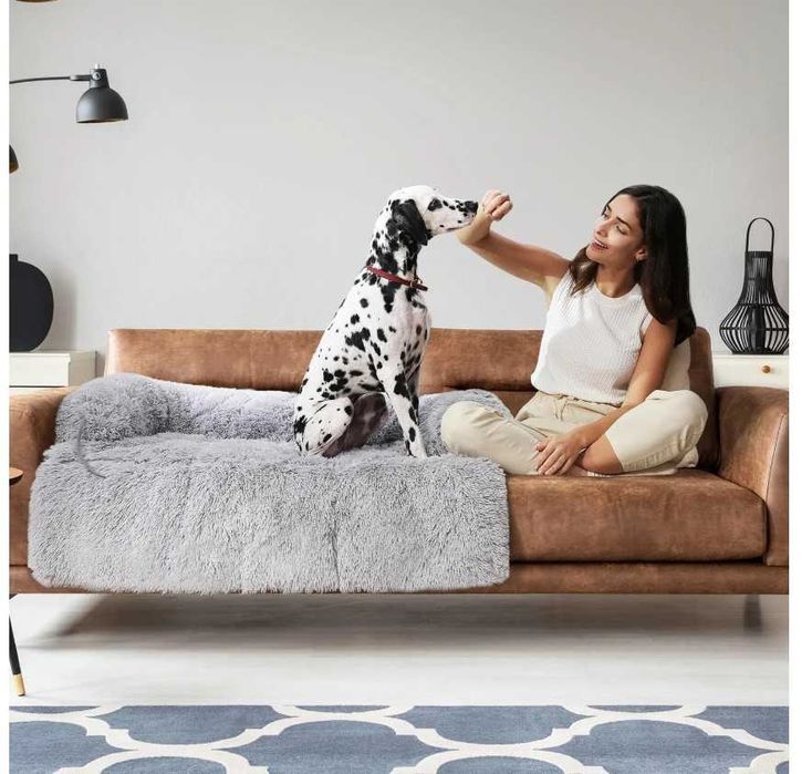 Топло легло Протектор за диван * Пухкаво и успокояващо място за кучета