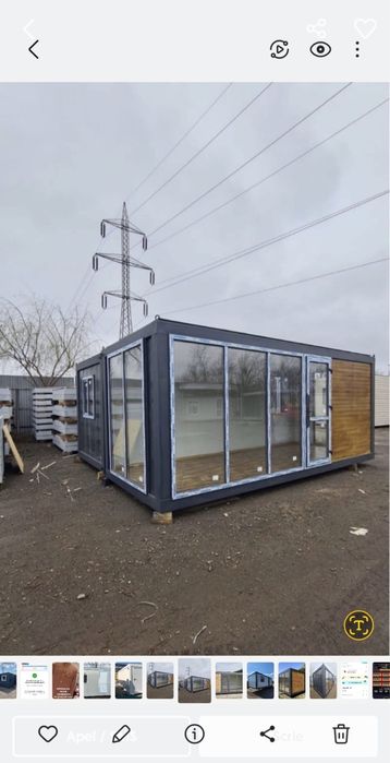 Vand container modular