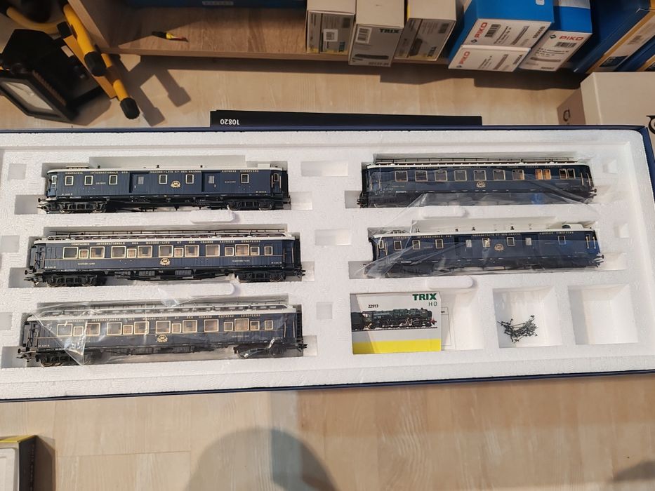 Trenulețe electrice CFR/Orient Express h0