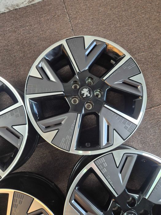 4 Jante Aliaj 4x108 18'' OEM Opel Mokka Corsa E - Citroen DS - Peugeot 2008 308 208 Electric - NOI - MODEL 2026 !