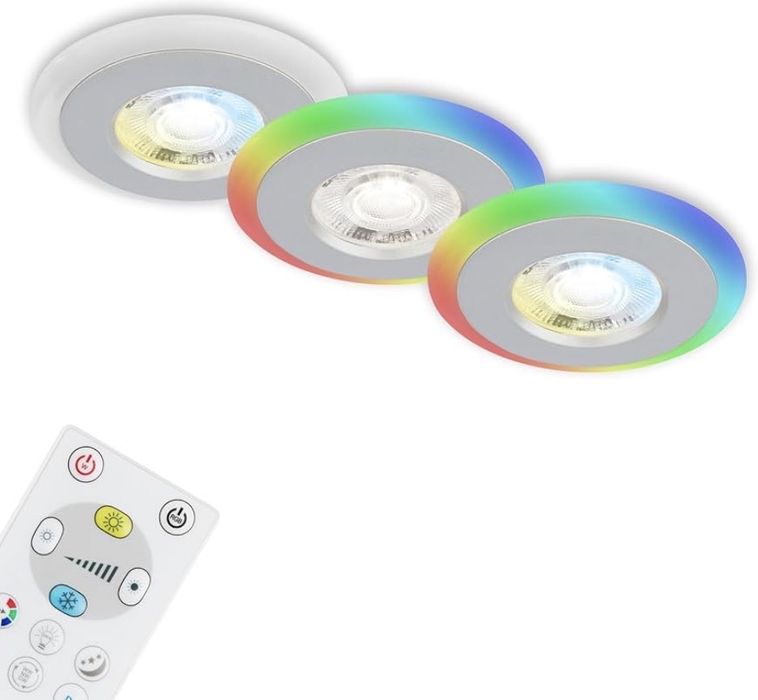 Set de 3 Spoturi Încastrate în Tavan BRILONER