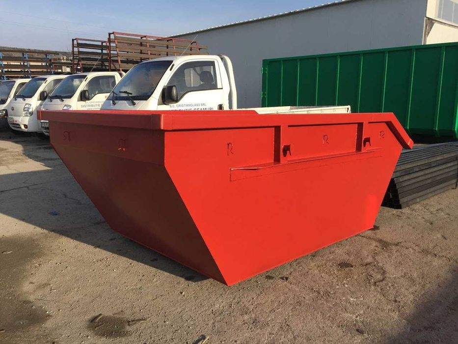 Container abroll de vanzare Skip 5.5m3-Abrollkipper-Direct Producator