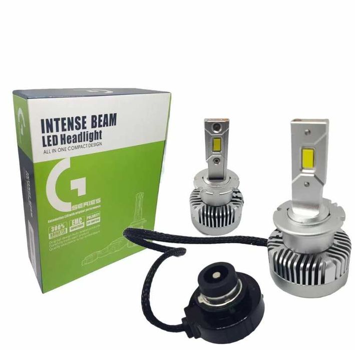 Лед крушки - Led система D1S,D2S,D3S, за подмяна на фабричен ксенон