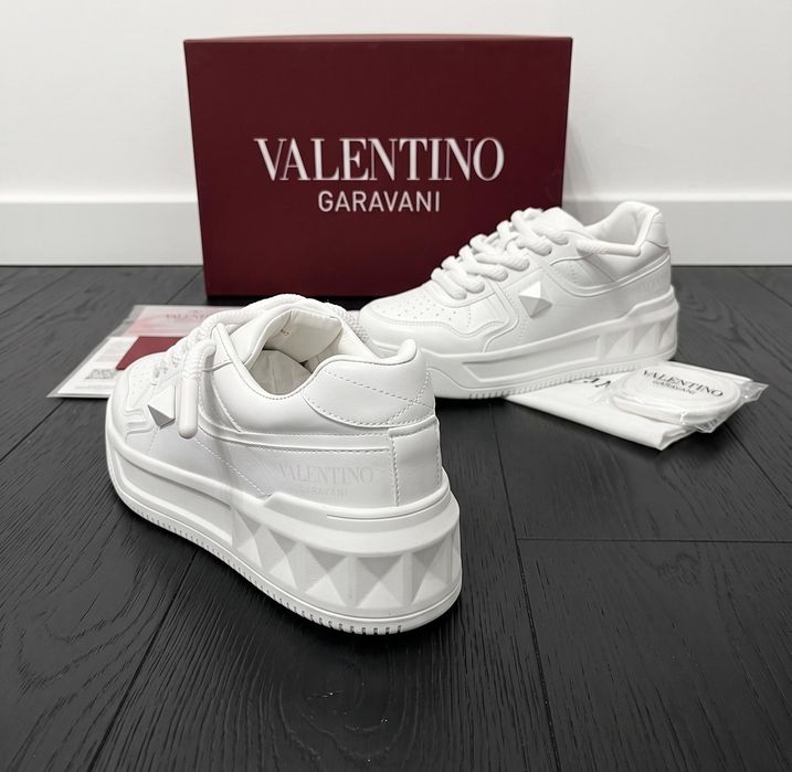 Adidasi Valentino Garavani Alb White Full Box
