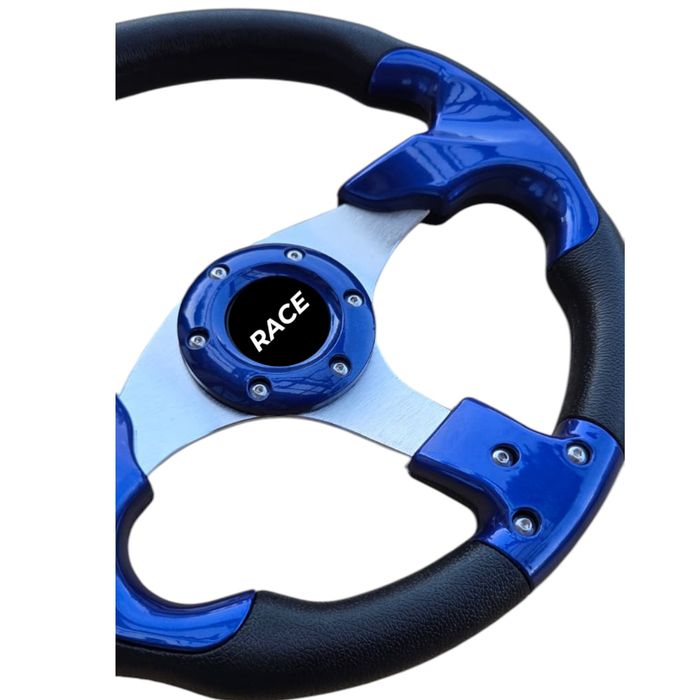 Volan sport albastru