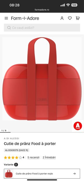 Cutie pranz pret a porter