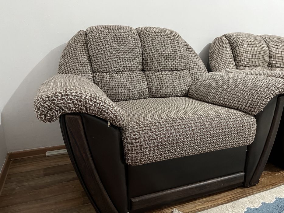 Диван, белорусский, 2 кресла в комплекте