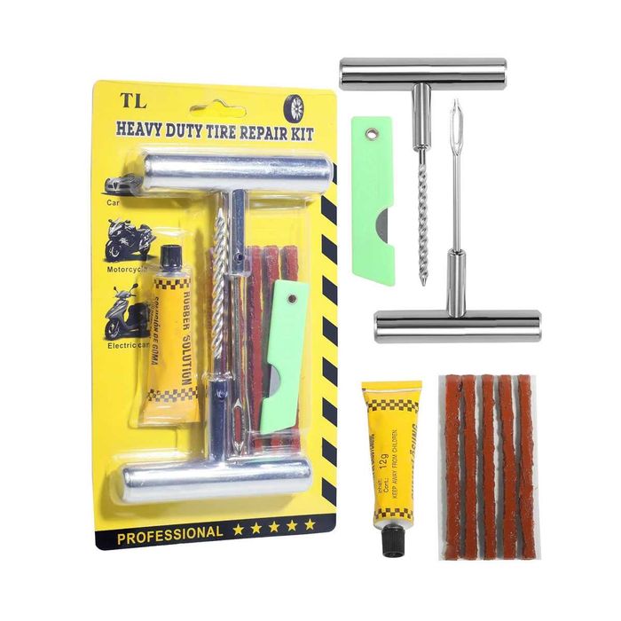 Ремонтен комплект за лепене гуми фитили - NA602