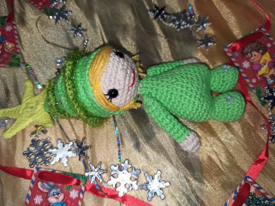 Новогодняя Ёлочка, амигуруми