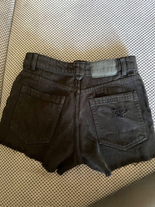 Къси дънкови панталони Bershka