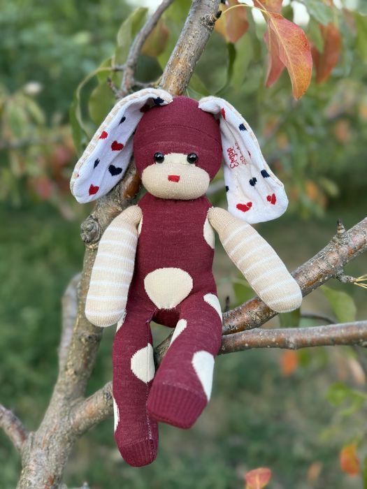 Ръчно изработена плюшена играчка