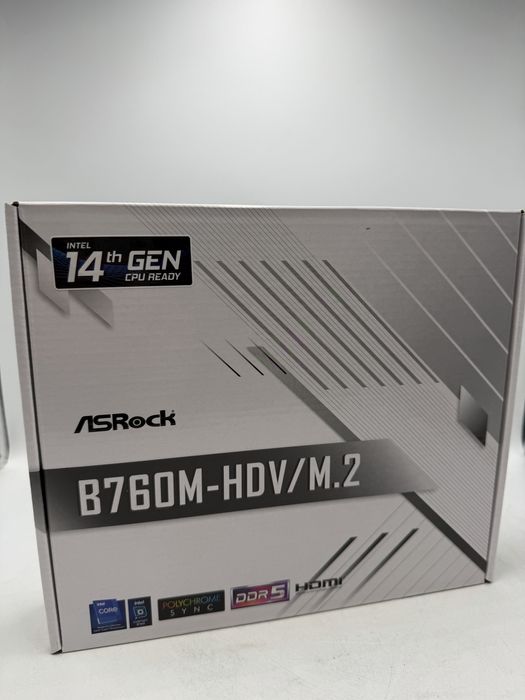 Placa de baza ASRock B760M-HDV/M.2 DDR 5 Sigilata