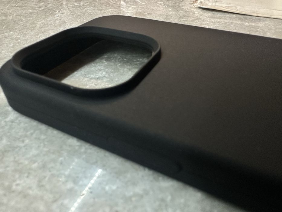 Husa silicon iphone 14 pro neagra