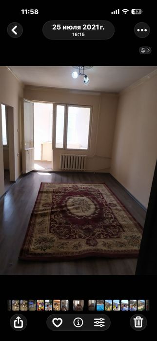 Продается 2-комн перед на 3 квартиру в юнусабаде, 8 -квартал
