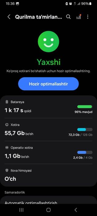 Samsung a05 s sotiladi 4/128