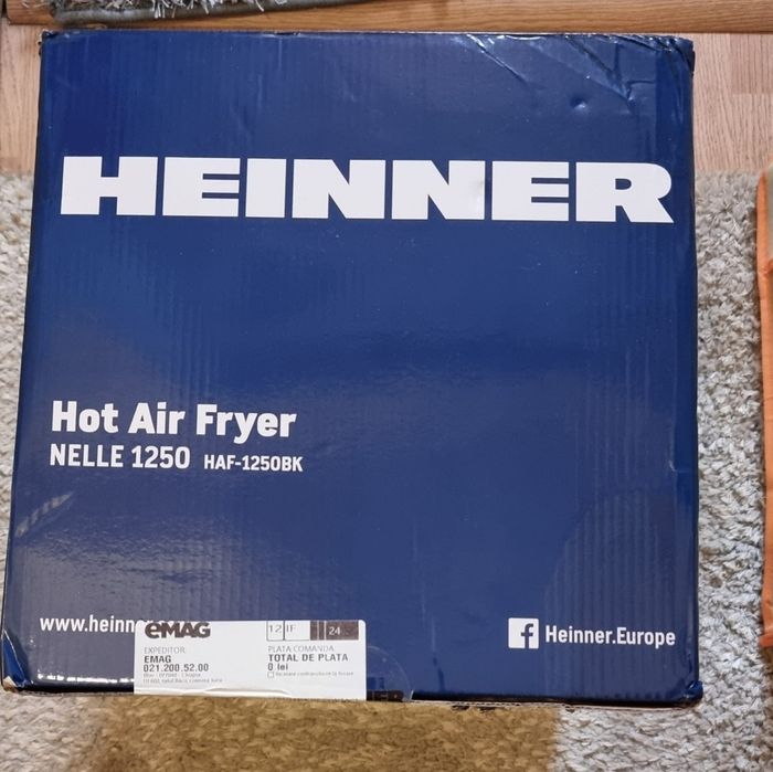 Hot Air Fryer Nelle 1250