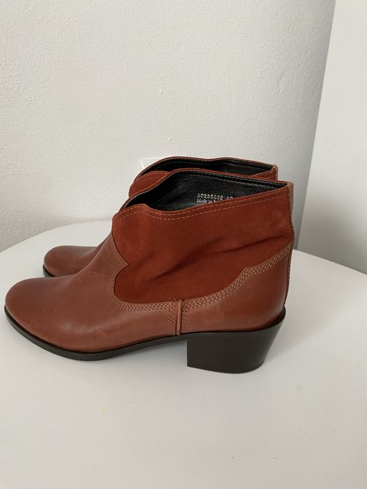 Cizme Hugo Boss orange