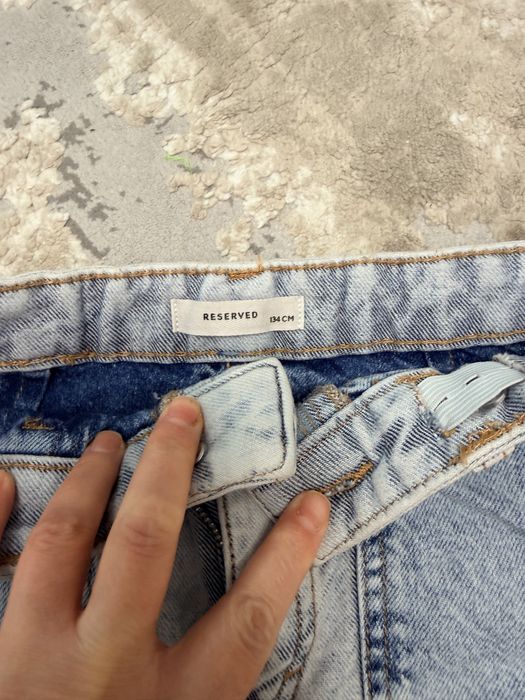 Fusta jeans fete reserved