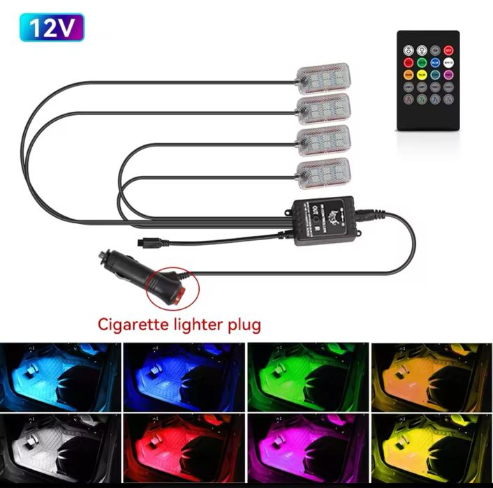 Lumini ambintale 6 in 1 RGB Symphony - Oferta !!