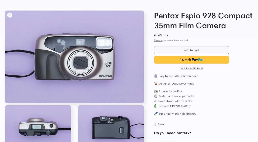 RICOH - YF-20 / Pentax Espio 928 / Olympus mju ZOOM 105