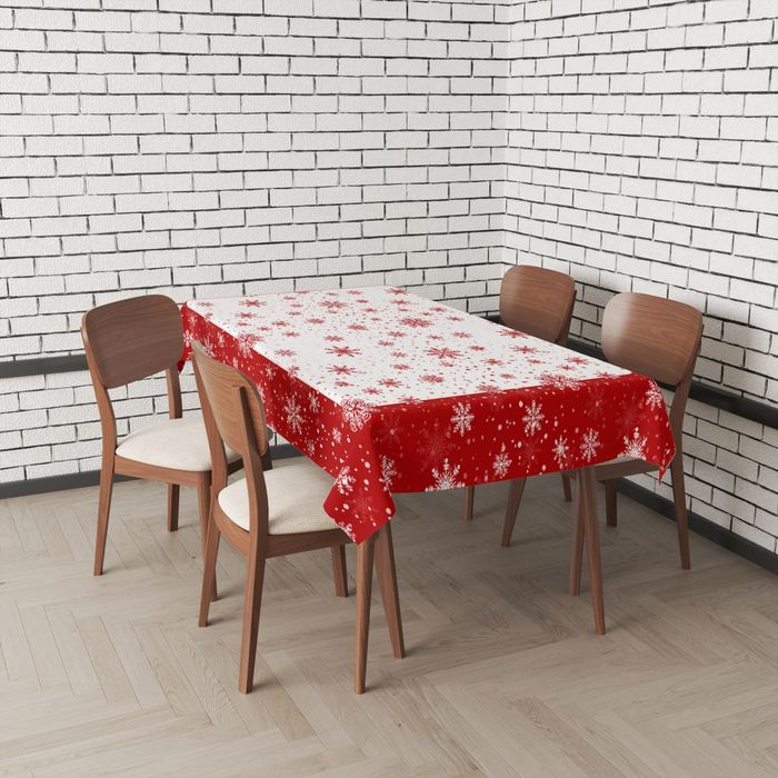 Скатерть на стол, новогодние