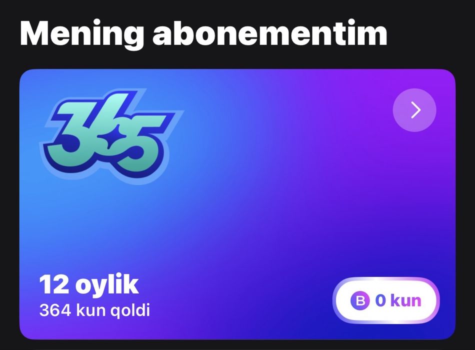 1fit aboniment sotiladi