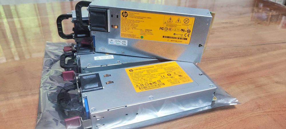 Продавам работещи сървърни захранвания HP 750W