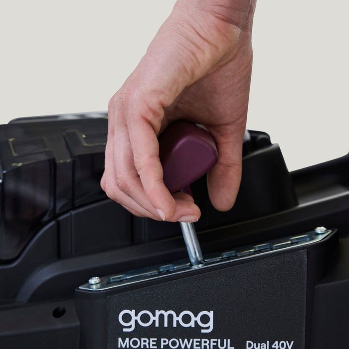 Акумулаторна косачка Gomag имам и Scheppach и Parkside