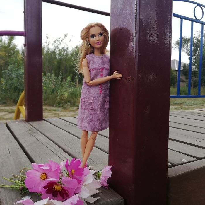 Платье в стиле 60-х