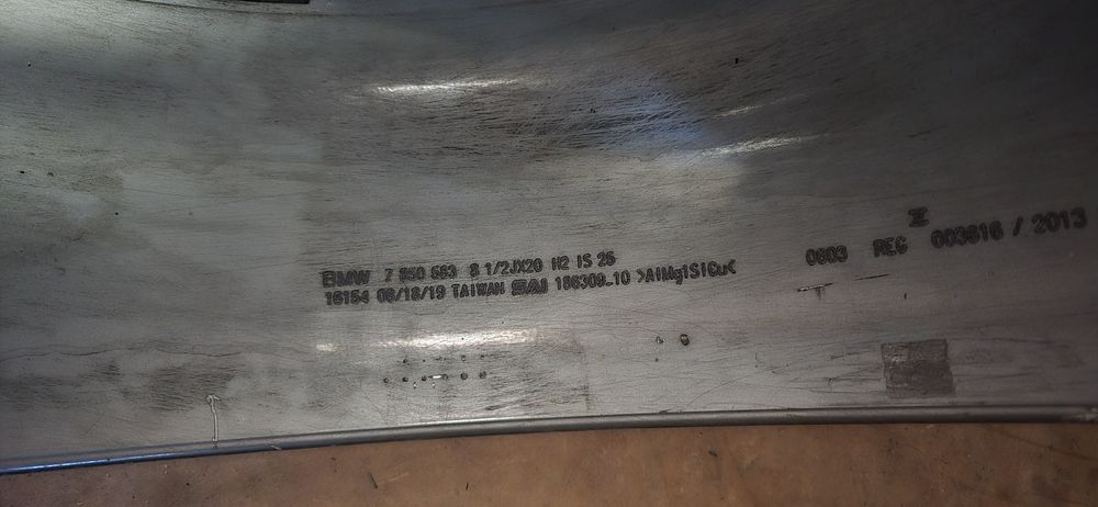 Оригинал диски разноширокие BMW
