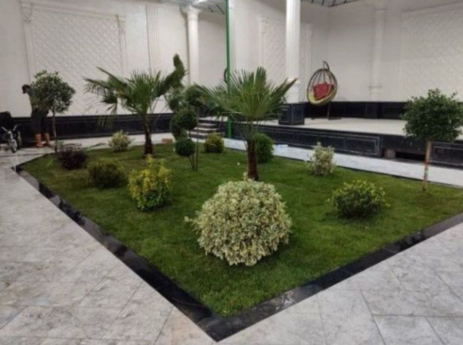 Газон посевной рулонный