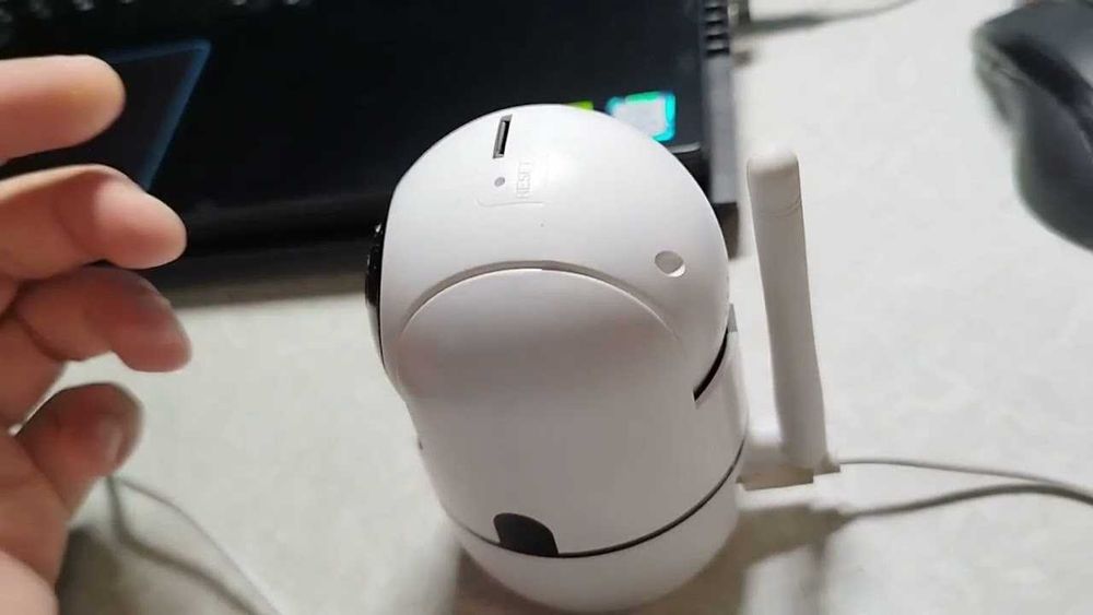 Wifi Смарт камера YCC365+, Бебефон,нощно виждане,сензор движение,звук